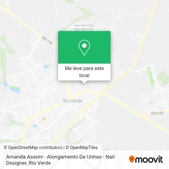 Amanda Assoni - Alongamento De Unhas - Nail Designer mapa
