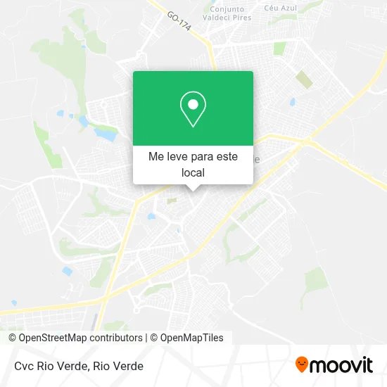 Cvc Rio Verde mapa
