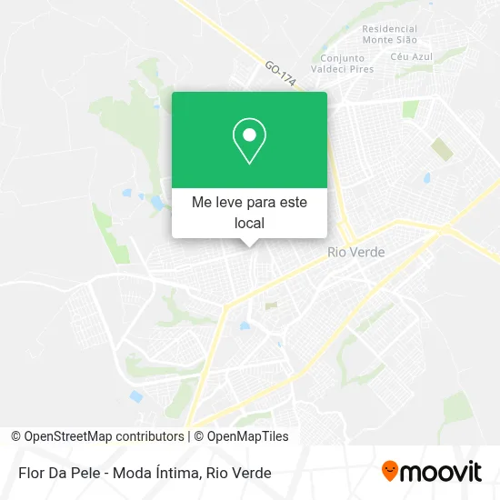 Flor Da Pele - Moda Íntima mapa