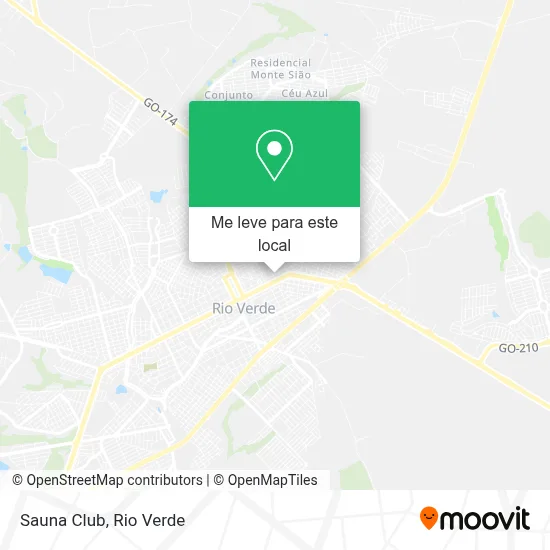 Sauna Club mapa