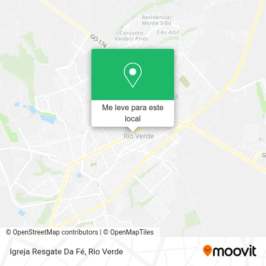 Igreja Resgate Da Fé mapa