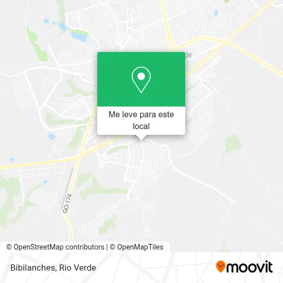 Bibilanches mapa