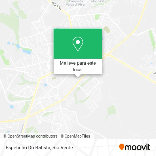 Espetinho Do Batista mapa