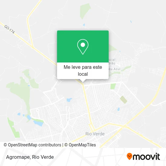 Agromape mapa