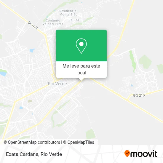 Exata Cardans mapa