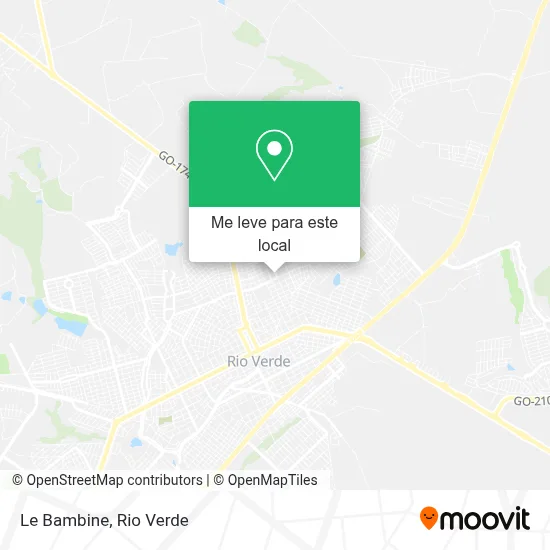 Le Bambine mapa