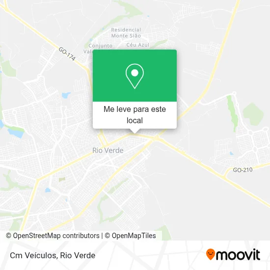 Cm Veículos mapa