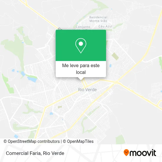 Comercial Faria mapa