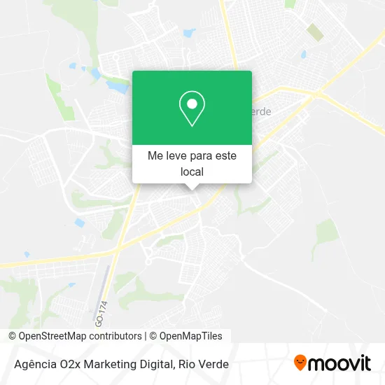Agência O2x Marketing Digital mapa