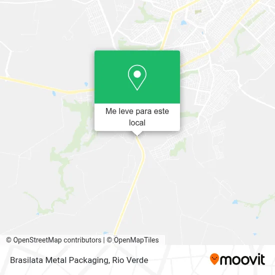 Brasilata Metal Packaging mapa