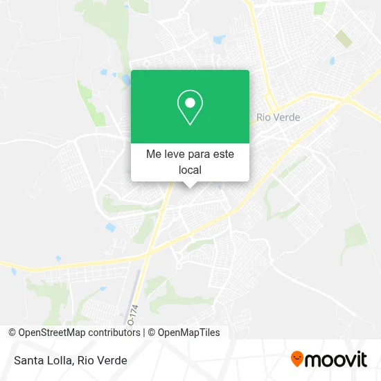Santa Lolla mapa