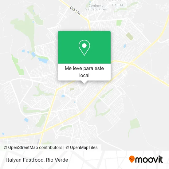 Italyan Fastfood mapa