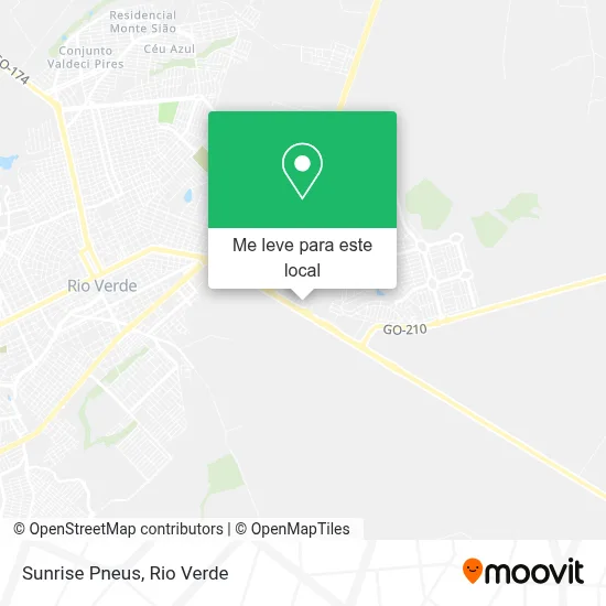Sunrise Pneus mapa