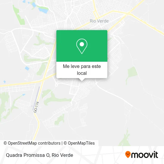 Quadra Promissa O mapa