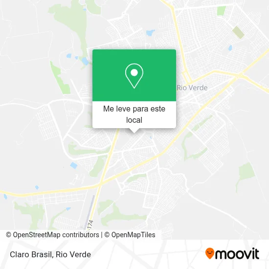 Claro Brasil mapa
