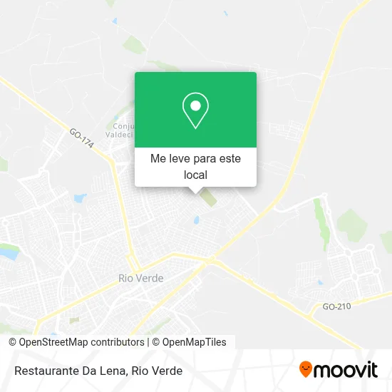 Restaurante Da Lena mapa