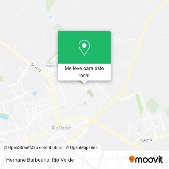 Hernane Barbearia mapa