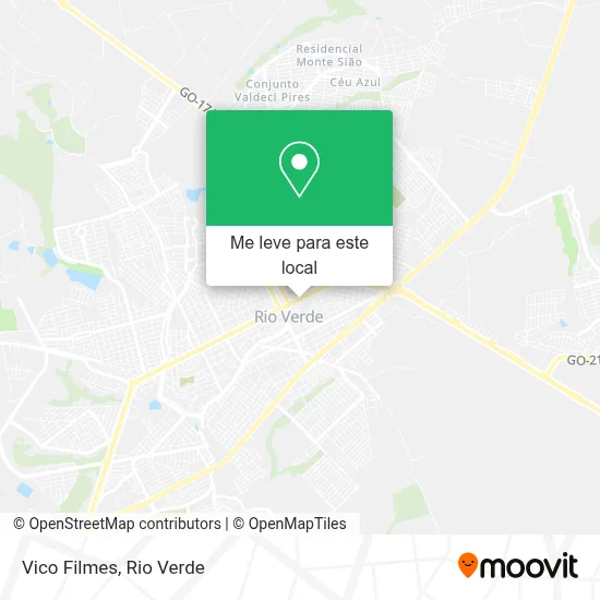 Vico Filmes mapa