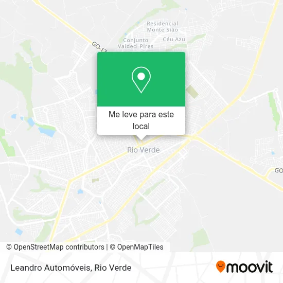 Leandro Automóveis mapa