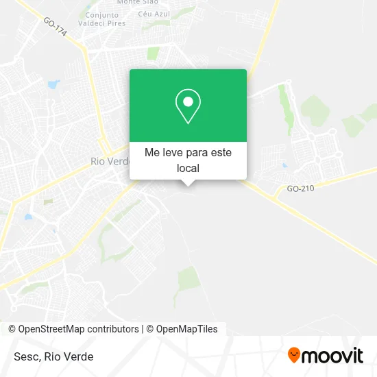 Sesc mapa
