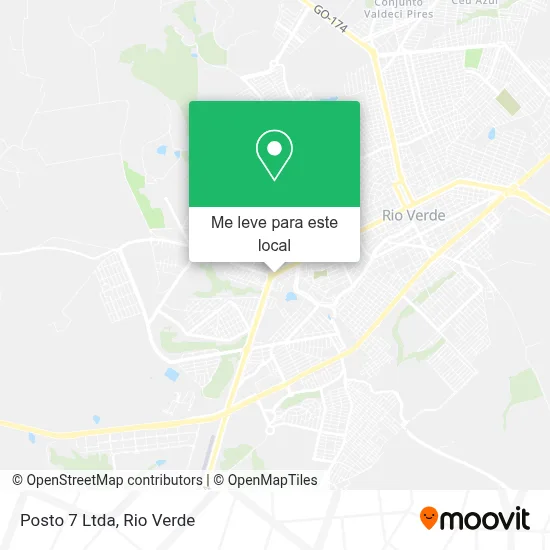 Posto 7 Ltda mapa