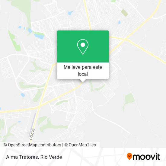 Alma Tratores mapa