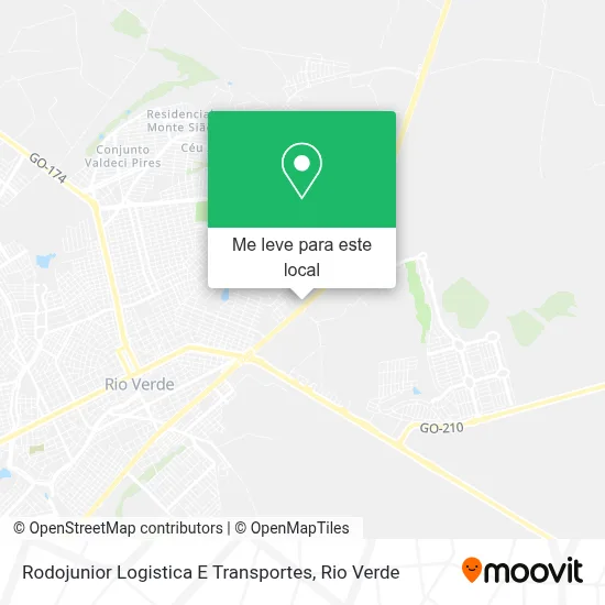 Rodojunior Logistica E Transportes mapa