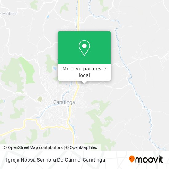 Igreja Nossa Senhora Do Carmo mapa