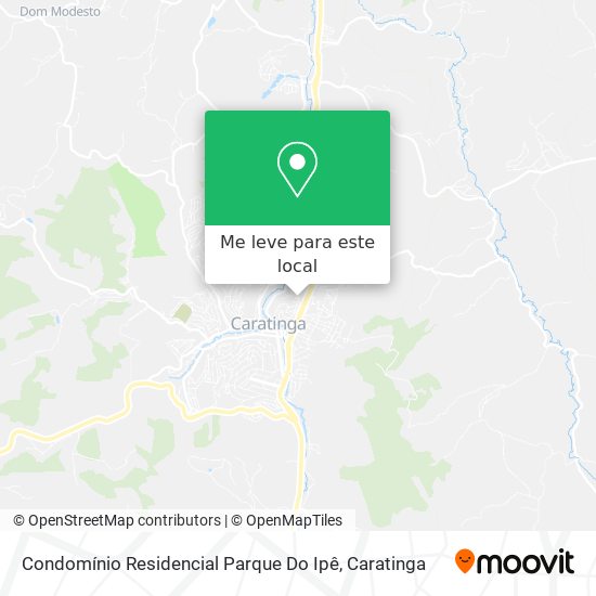 Condomínio Residencial Parque Do Ipê mapa