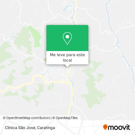 Clínica São José mapa
