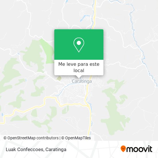 Luak Confeccoes mapa