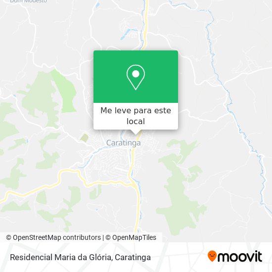 Residencial Maria da Glória mapa