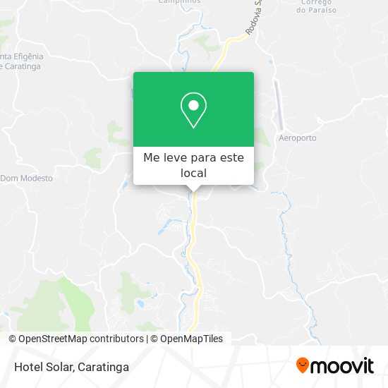 Hotel Solar mapa