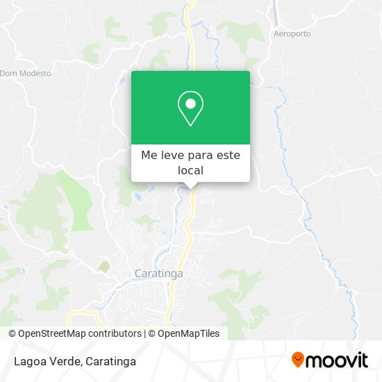 Lagoa Verde mapa