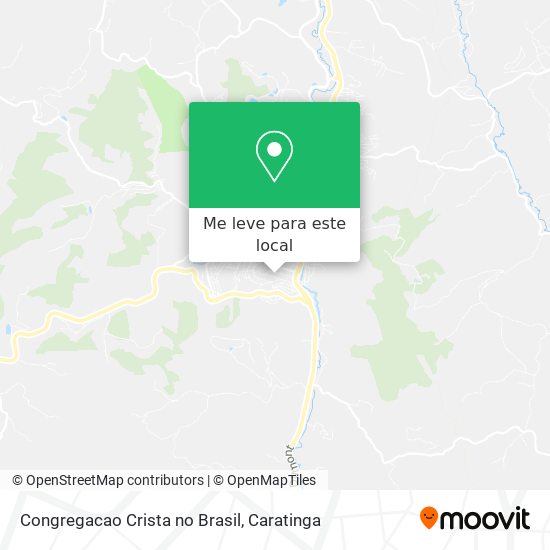 Congregacao Crista no Brasil mapa