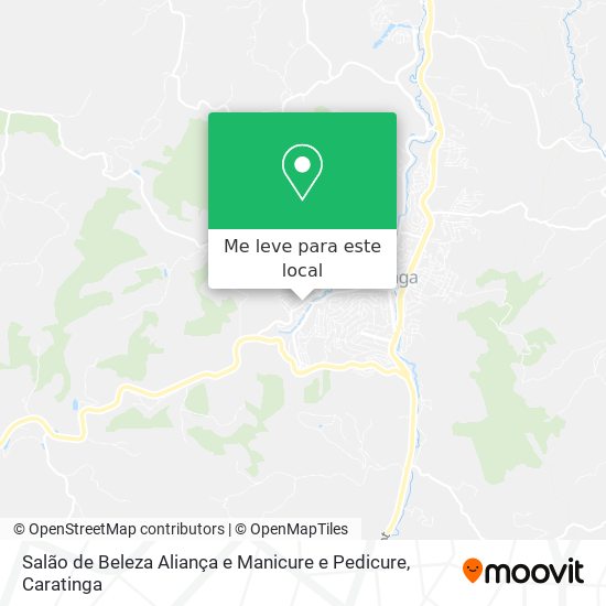 Salão de Beleza Aliança e Manicure e Pedicure mapa