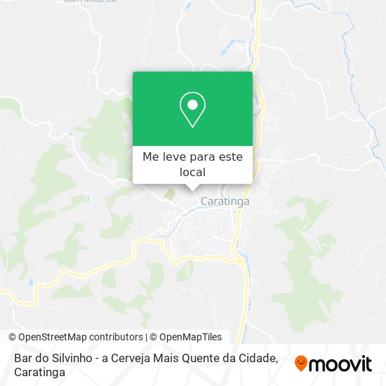 Bar do Silvinho - a Cerveja Mais Quente da Cidade mapa