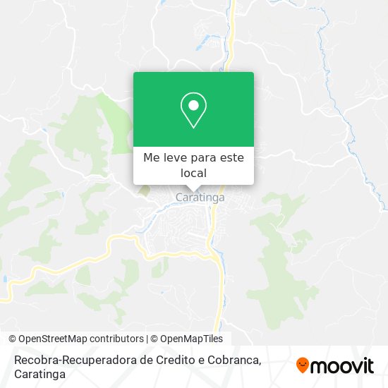 Recobra-Recuperadora de Credito e Cobranca mapa