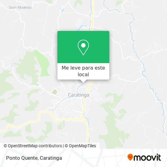 Ponto Quente mapa