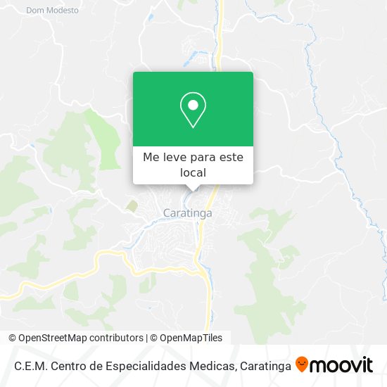 C.E.M. Centro de Especialidades Medicas mapa