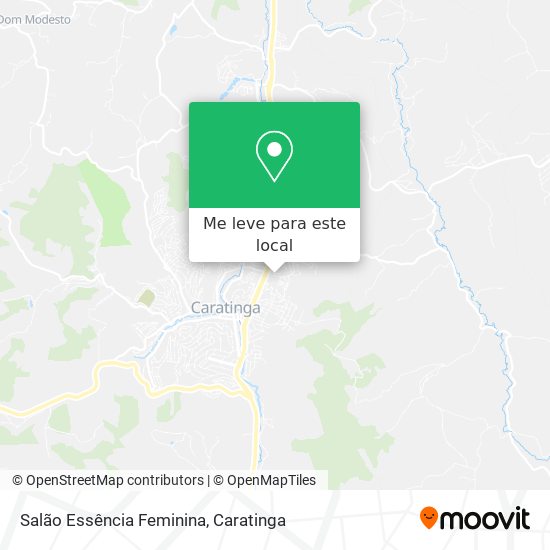 Salão Essência Feminina mapa