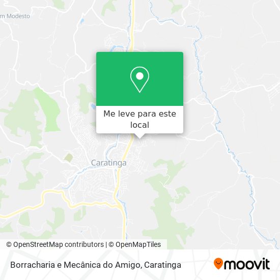 Borracharia e Mecânica do Amigo mapa