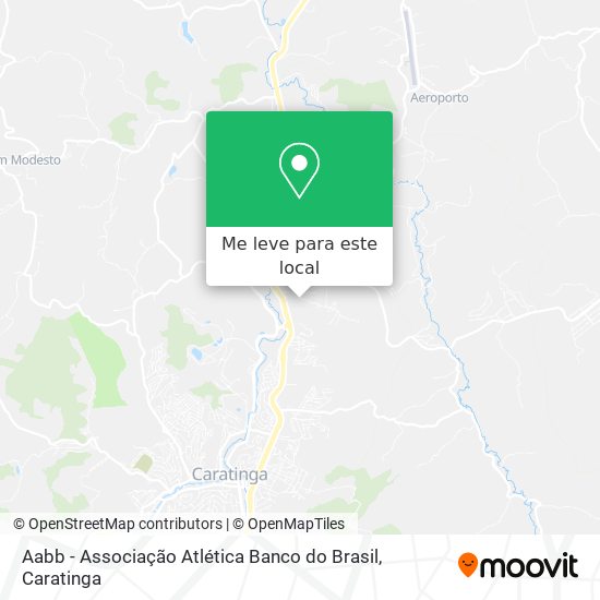 Aabb - Associação Atlética Banco do Brasil mapa