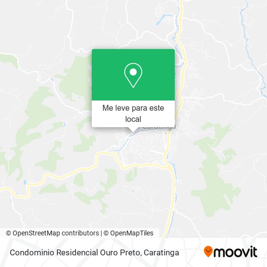 Condominio Residencial Ouro Preto mapa