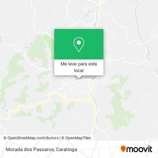 Morada dos Passaros mapa