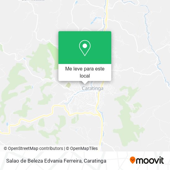 Salao de Beleza Edvania Ferreira mapa