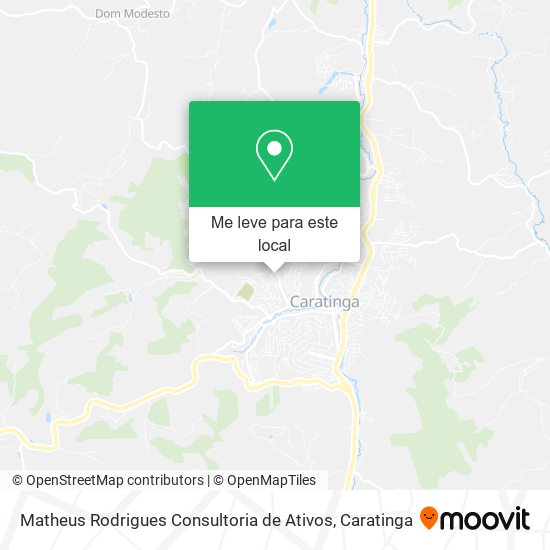 Matheus Rodrigues Consultoria de Ativos mapa