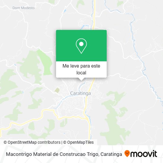 Macontrigo Material de Construcao Trigo mapa