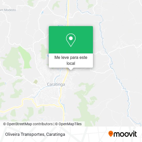 Oliveira Transportes mapa