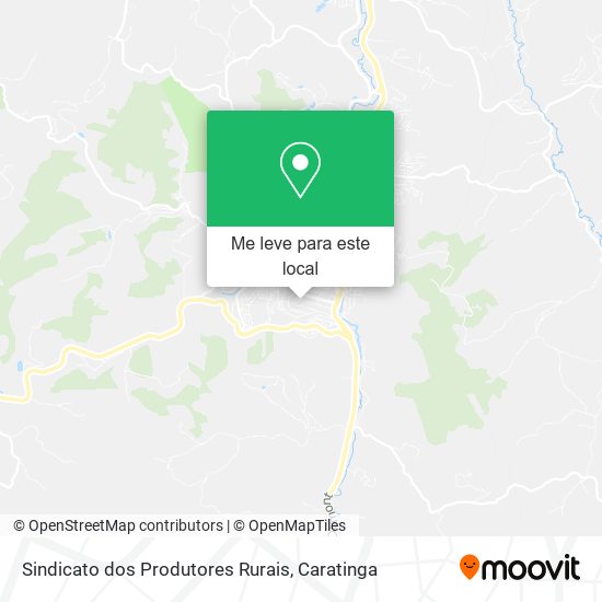 Sindicato dos Produtores Rurais mapa
